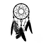 Dream Catcher Silhouette Clip Art 